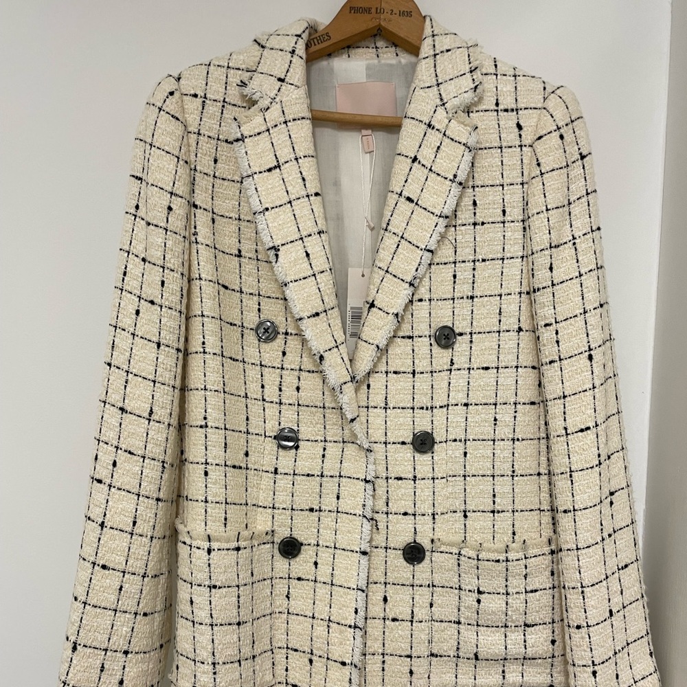 New with tags Rebecca Taylor plaid blazer